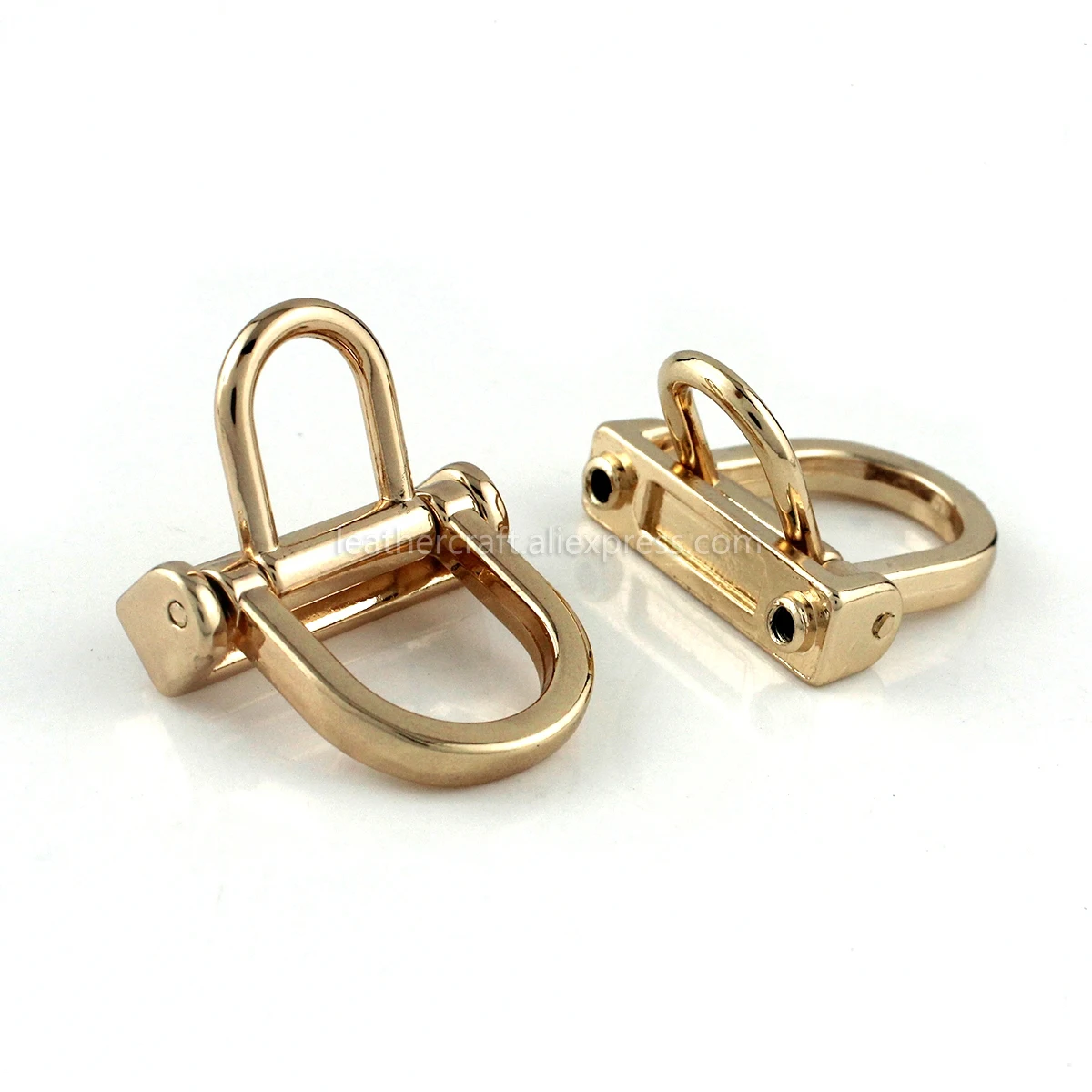 1 шт. металлические двойные поворотные боковые крючки с D образным кольцом для