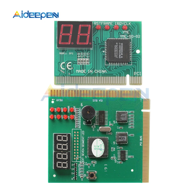 

2-Digit 4-Digit Tablet PCI Motherboard Analyzer Diagnostic Tester Post Test Card with LED Digital Display For PC Laptop Desktop