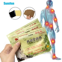 Adesivo médico chinês para alívio da dor, 8/peças, para costas, músculos, joelho, emplastro de massagem, articulações ortopédicas, reumatismo, dor