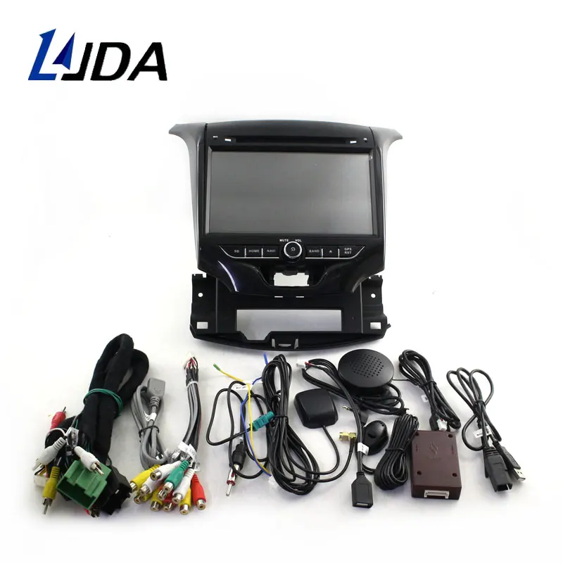 Best LJDA 2 Din Car Radio Android 9.1 Car DVD Player For Chevrolet Cruze 2015-2018 GPS Navigation Stereo WIFI Multimedia IPS Canbus 4
