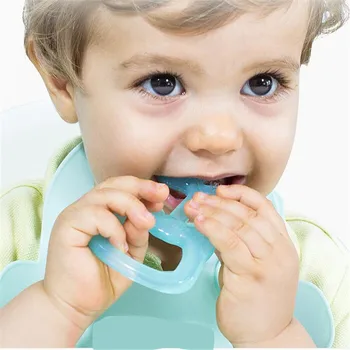 

Infant Teethers Baby Teether BPA Free Safety Toddler Kids Teething Toys Food Grade Silicone Beads Baby Dental Care