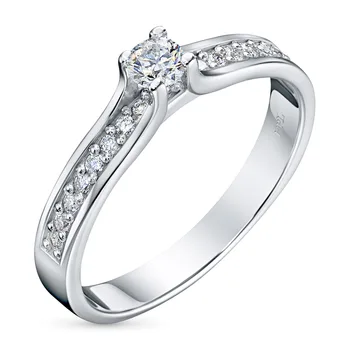 

Ring in white gold with diamonds e0901kts08200105