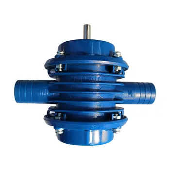 

Self Priming Pump Metal Blue Hand Drill Pump Household DIY Home Practical Water Pump Garden Convenient