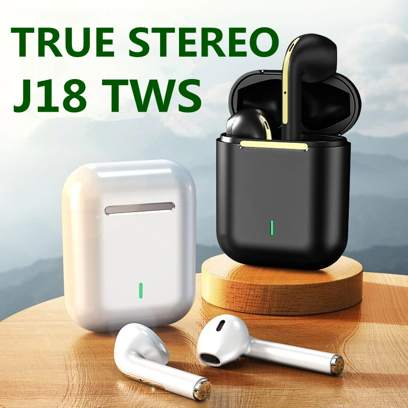 TWS Bluetooth-hovedtelefoner Stereo Ægte trådløse headset Ørepropper In-ear håndfri øretelefoner Ørepropper til iPhone Xiaomi og alle telefoner_voghion.com