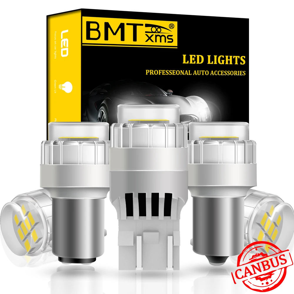 BMTxms 1x W21W 7443 W5W WY5W стоп светильник заднего хода Canbus для Honda stream goldwing gl1800 1500 crv city civic