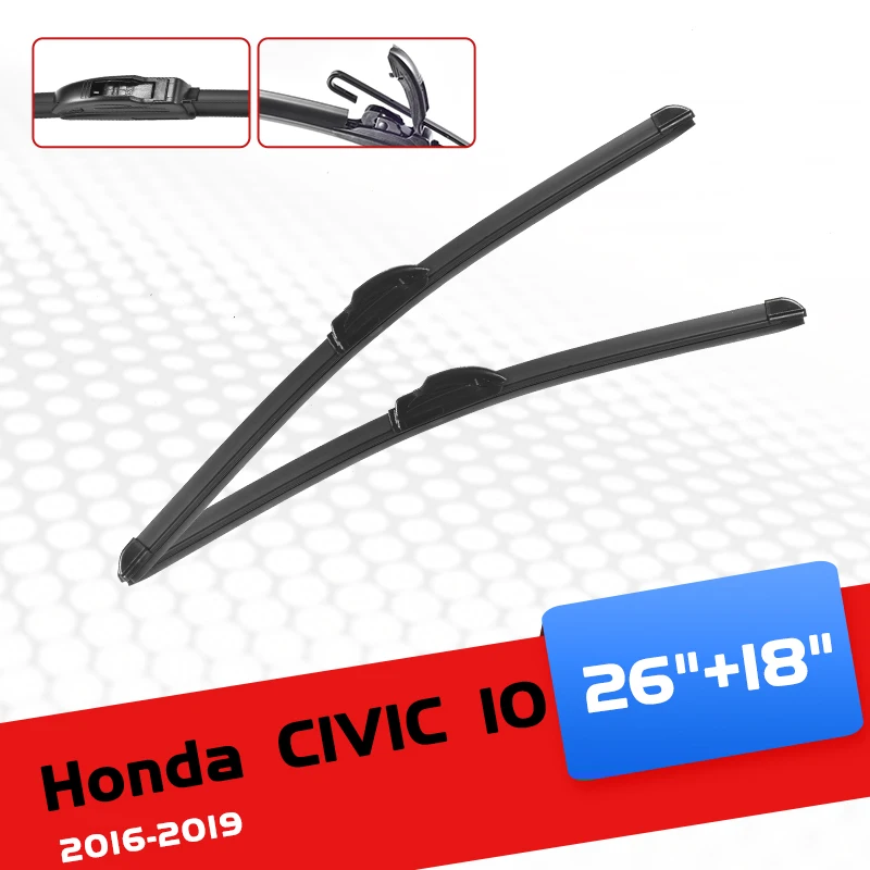 Автомобильная Щетка стеклоочистителя CELANOVA для Honda CIVIC 10 2016-2019 26 дюймов + 18