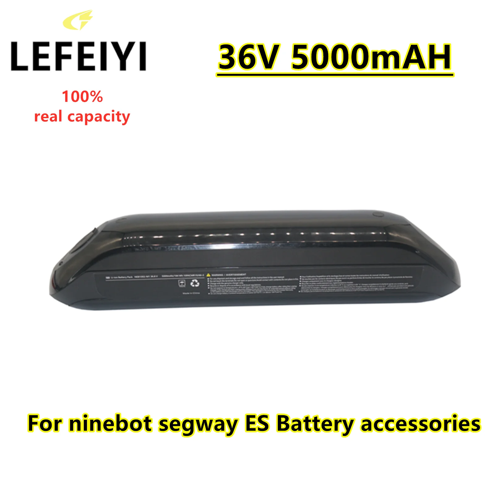 External Battery for Ninebot Segway ES1 ES2 ES4 E22 E22D E22E Smart Electric Scooter 36V 5000mAH
