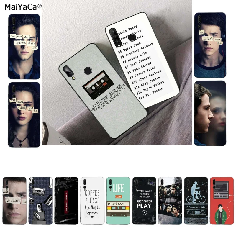 

MaiYaCa 13 Reasons Why Luxury Unique Design Phone Cover for Huawei P10 lite P20 pro P20lite P30 pro mate 20 pro mate20 lite case