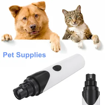 

Automatic Rechargeable Pet Nail Grinder Dog Nail Clippers Painless Mute USB Electric Cat Paws Nail Cutter Grooming Trimmer Tools