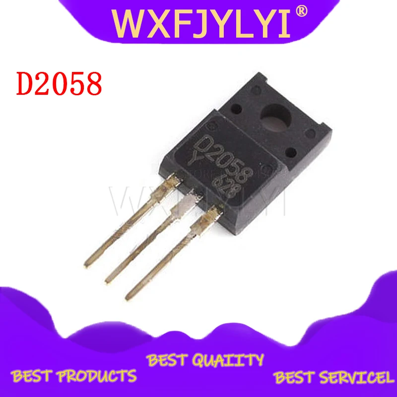 10 шт./лот D2058 2SD2058 TO-220 пластиковые транзисторы новые оригинальные | Электронные