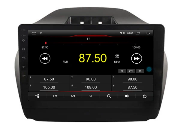 Best Built in 4G Lte car Intelligent navigation tape recorder 9.0 android car gps radio multimedia player for hyundai TUCSON IX35 5
