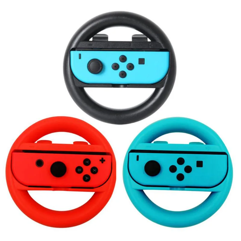Joycon Game Steering Racing Handle Steer Wheel Holder for Nintend Switch NS Joy-Con Controller Gamepad Hand Grip Stand Support - ANKUX Tech Co., Ltd