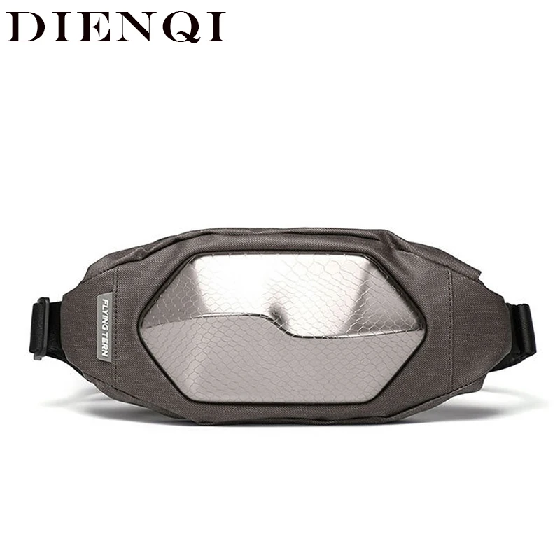 Holographic Waist Bags Women Silver Fanny Pack Female Belt Bag Black  Geometric Waist Packs Laser Chest Phone Pouch Bum Bag - Waist Packs -  AliExpress