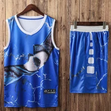 Мужские баскетбольные майки, Униформа, спортивный комплект, одежда, женский баскетбольный трикотажный комплект, пустые тренировочные костюмы для колледжа, с принтом на заказ