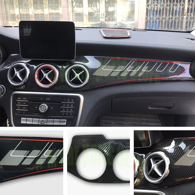 Auto Klimaanlage Luft auslass Entlüftung Vorderseite Ring verkleidung  Aufkleber für Mercedes Benz Gla Cla Klasse x156 c117 (nicht für amg) -  AliExpress