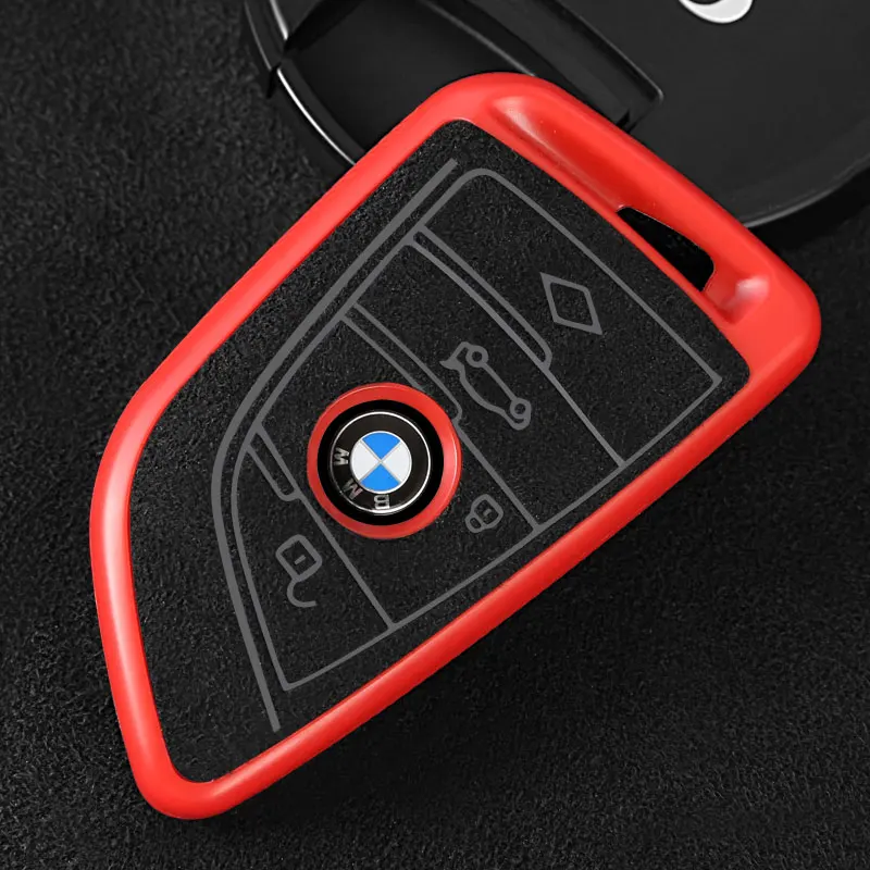 Кожаный ТПУ ключа автомобиля чехол для BMW X1 X3 X5 X6 серии 1 2 5 7 F15F16 E53 E70 E39 F10 F30 F48 F39 G30