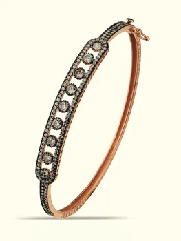 

Diamond Looking Gold Handcuffs Bracelet 02-460-KLP0011