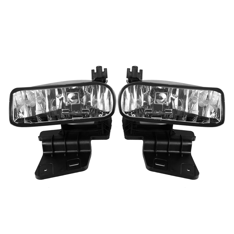 

1 Pair Left Right Bumper Fog Light Lamps OE Style Fog Lights Kit, for Chevy 1999-2002 Silverado 2000-2006 Tahoe Suburban