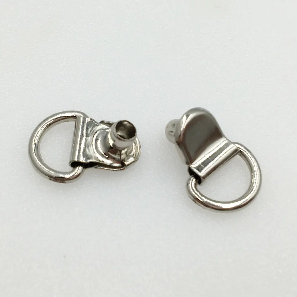 20pcs Boot Hooks Lace Fittings With Rivets for Repair/Camp/Hike Accessories