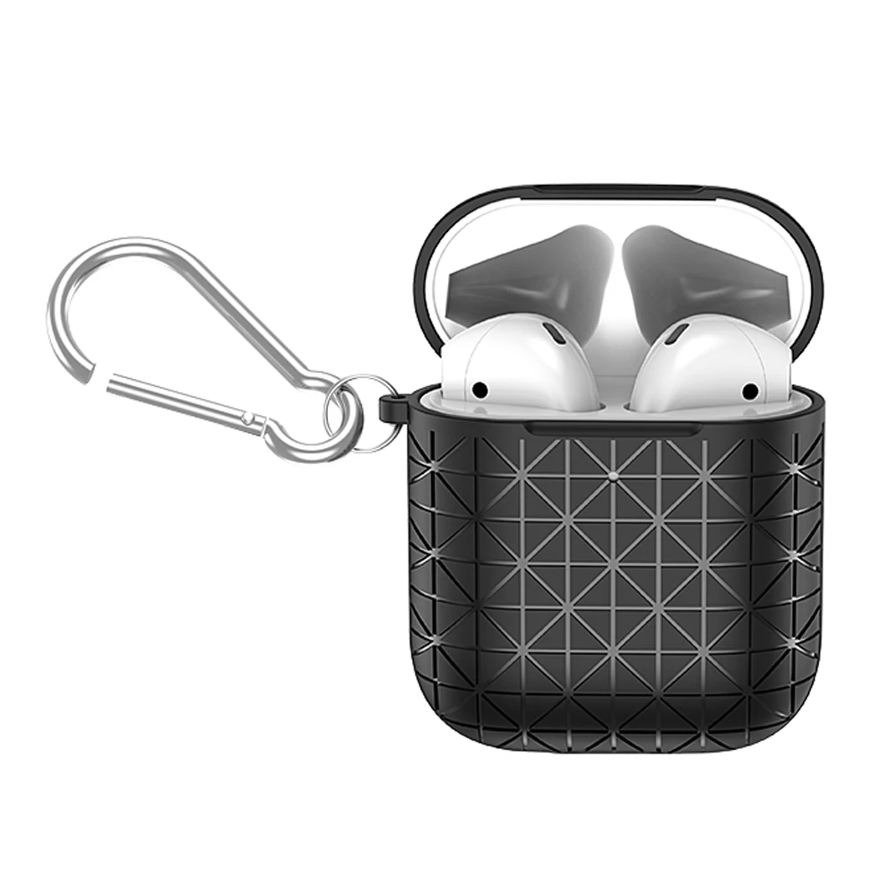 TOTU Bluetooth беспроводной зарядный чехол для наушников сумка с крючком силиконовый Водонепроницаемый Bluetooth коробка гарнитура прозрачный защитный чехол
