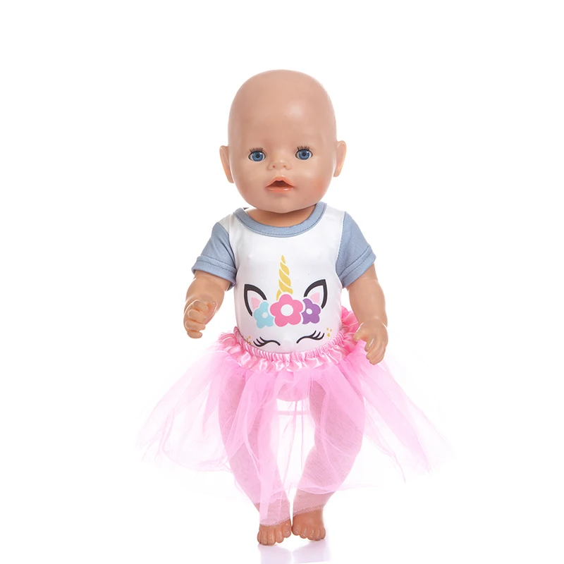 Born New Baby Doll Одежда Подходит для 18 дюймов 40-43 см красный, синий и зеленый Русалка Кукла Одежда Аксессуары для ребенка подарок на день рождения - Цвет: q-111