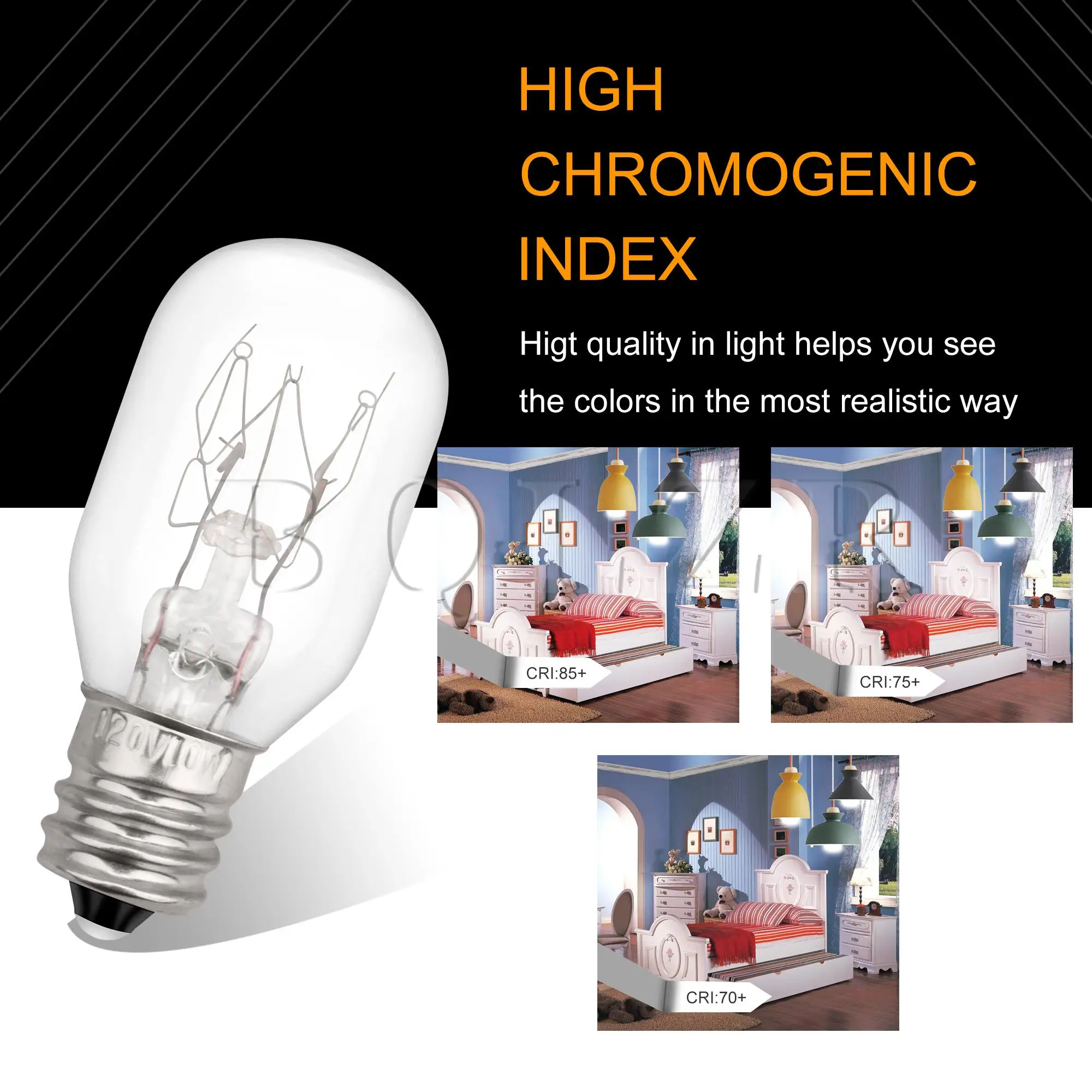 Led Bulb Holder 2 x Dryer Light Bulb WE05X20431 120V 10W E12 Replacement for GE