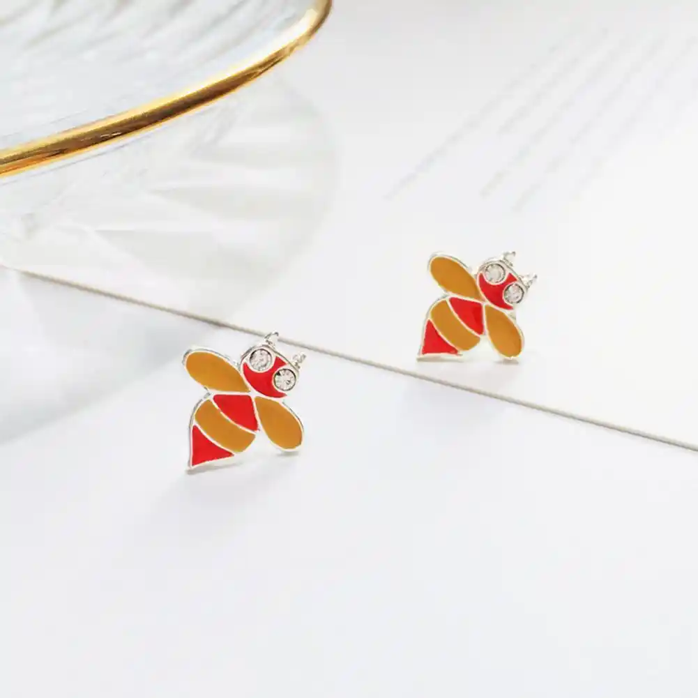 colorful bee fashion animal jewelry sets for women girl charm