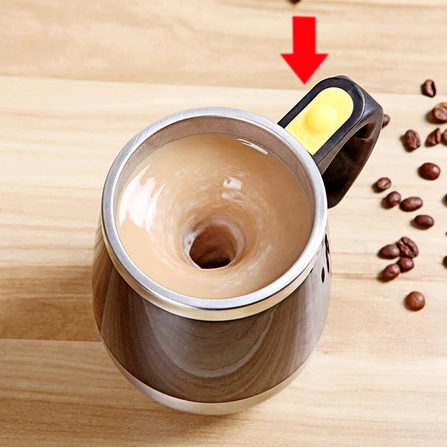 Electric Hot Self Stirring Coffee Mug Automatic Self Mixing