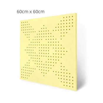 

Custom Acoustic Wall Panel Board Sound-absorbing Diffuser Decorative Theatre KTV Studio Acoustic Panels Blue Gray Red 37 Colors