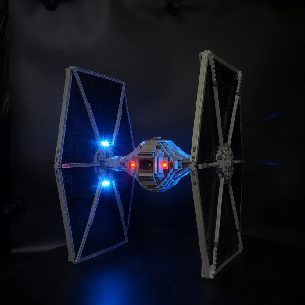 LED Light Lighting Kit Fit For LEGO 75095 Star Wars UCS TIE Fighter Building u