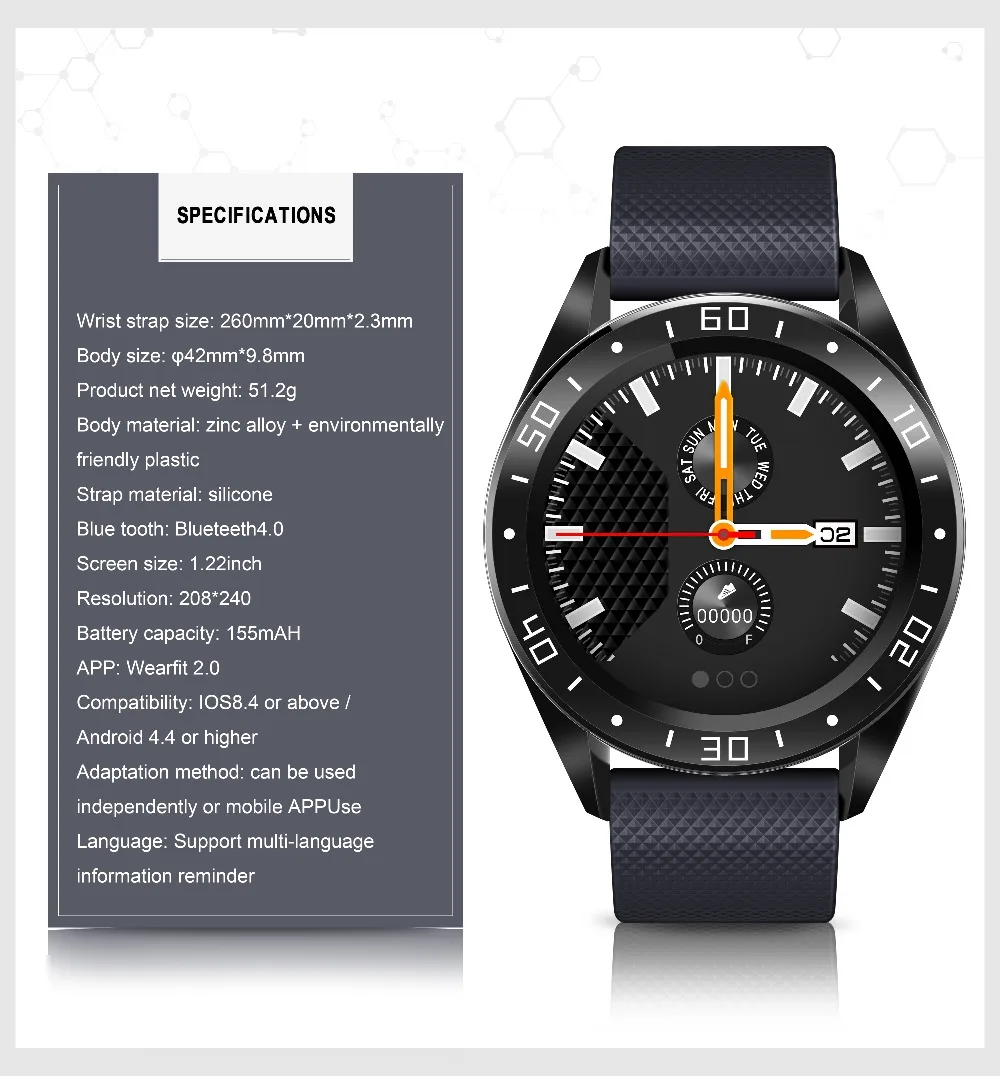 Wearpai GT105 цветной экран Смарт-браслет для мужчин монитор сердечного ритма Спорт кровяное давление фитнес-трекер Смарт-часы с шагомером для женщин