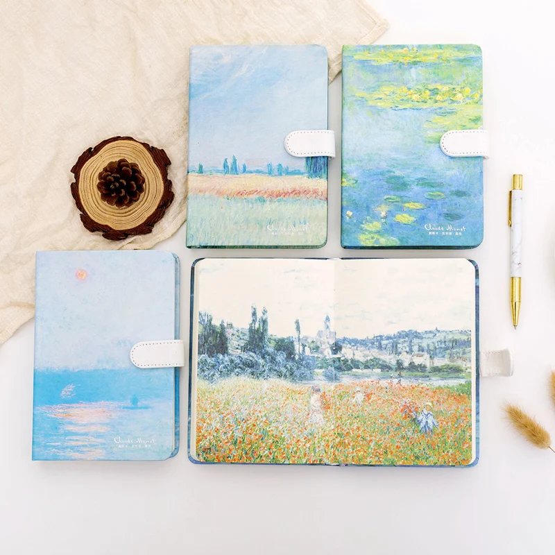Ван Гог Мон блокнот бумажный планировщик Bullet Journal Agenda школьный дневник винтажный блокнот календарь путешественник исследование картина маслом
