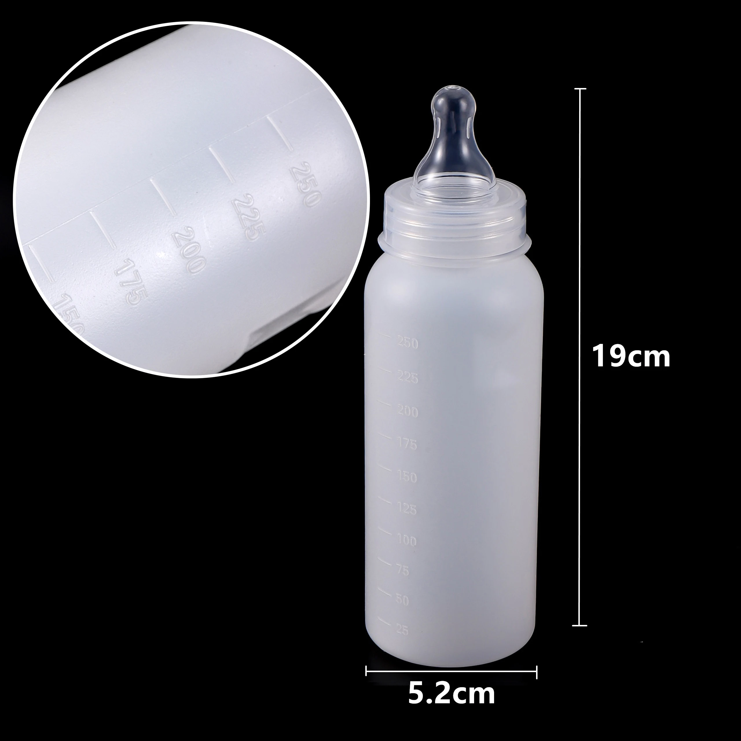 Biberon per Animali Piccoli da 60ml - Alimentazione Facile e Sicura