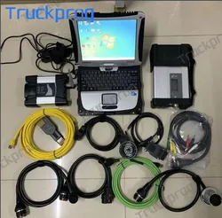 Ordinateur portable CF19 2 en 1 pour BMW ICOM NEXT A2 + B + C, outil de programmation, WIFI OBD, Diagnostic avec MB Star C5 V2021 SD Connect C5 