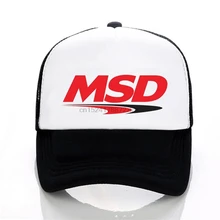Msd бейсболка с принтом логотипа модная унисекс Кепка для гольфа летняя сетчатая Кепка водителя грузовика
