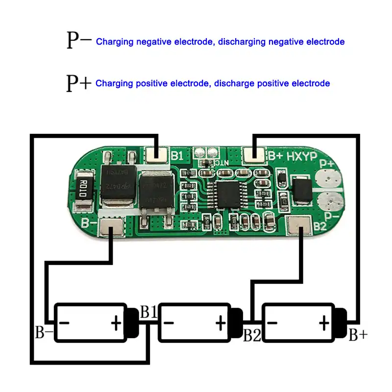 3s 12a 11 1v 12 6v Li Ion Lithium Battery 3 Packs Bms Protection Pcb Board Semiconductors Actives Development Kits Boards