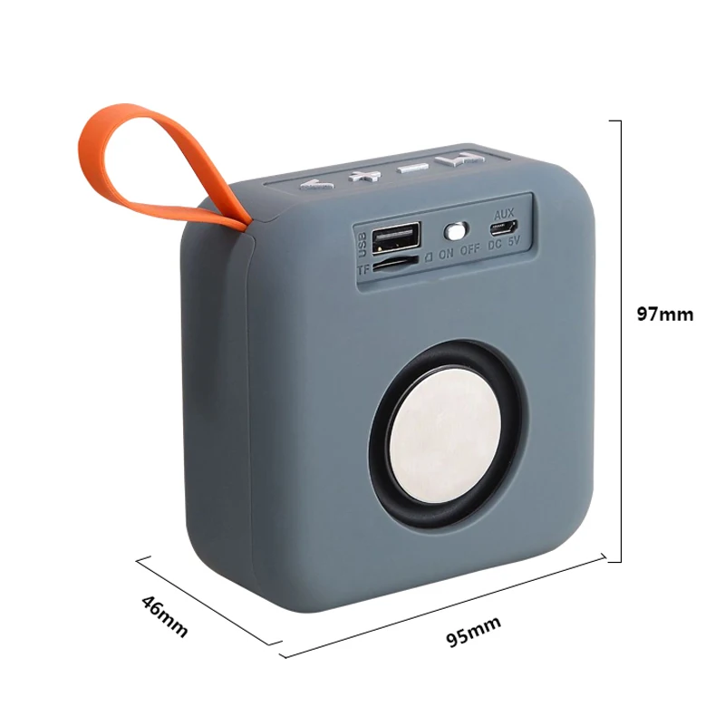 Мини Портативный Bluetooth беспроводной динамик открытый ручной аудио коробка FM TF USB