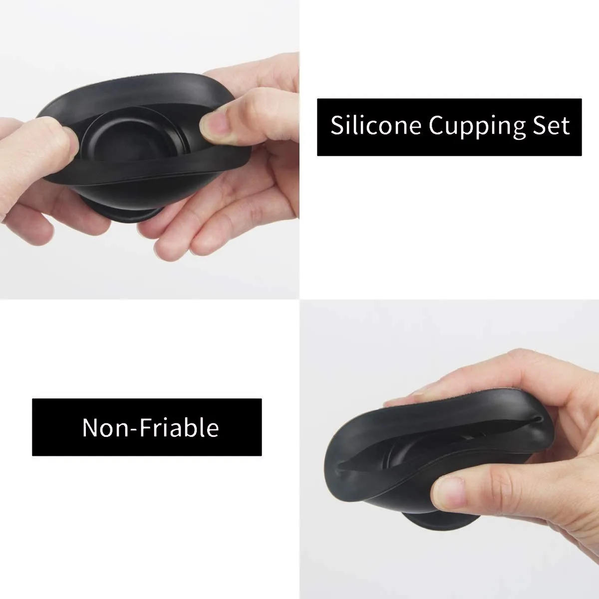 1/12Pcs Silicone Cupping Therapy Set Cups Massage Professional Vacuum Cupping Anti Cellulite Suction Cup Facial Body Pain Relief 2