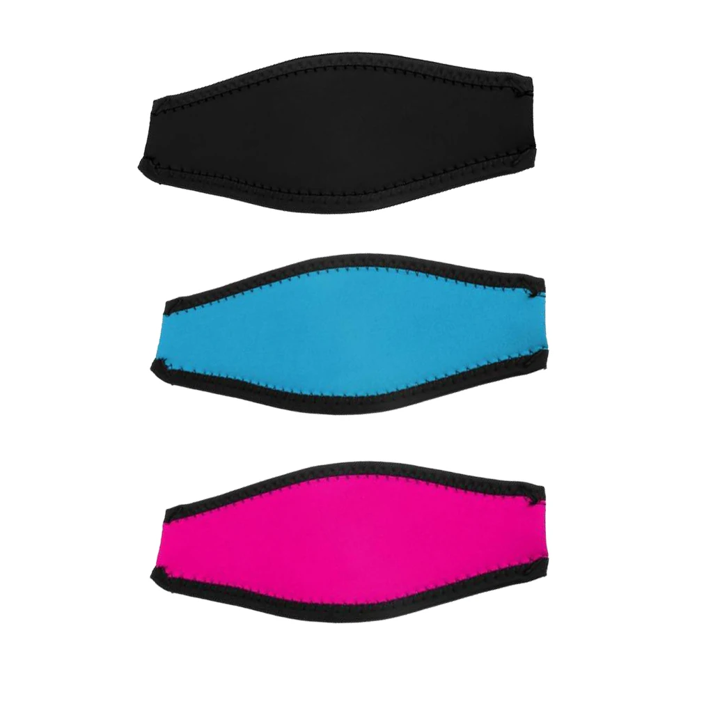 3PCS Universal Neoprene Scuba Diving Snorkel Comfort Mask Strap Wrap Cover