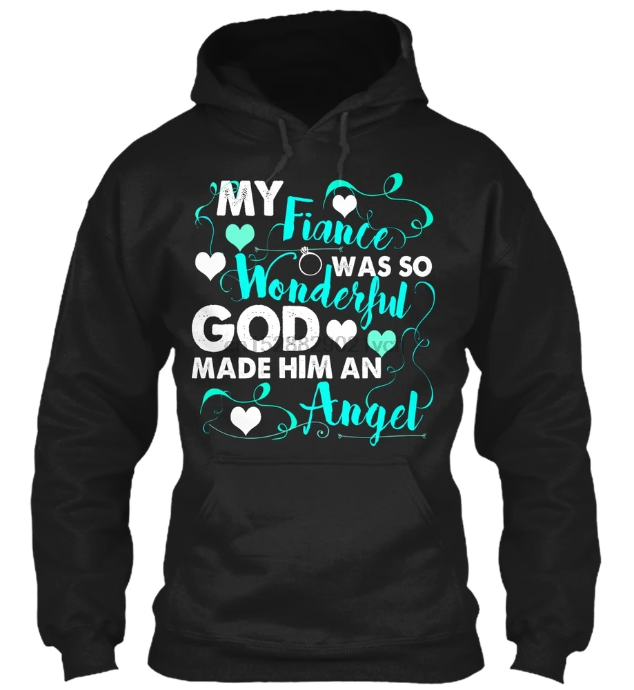 Angel Fiance Streetwear men women Hoodies Sweatshirts |