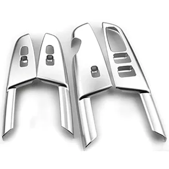 

Car Styling Interior Door Armrest Window Lift Button Switch Cover Frame for Kia Sportage KX5 QL 2016 2017 2018 LHD