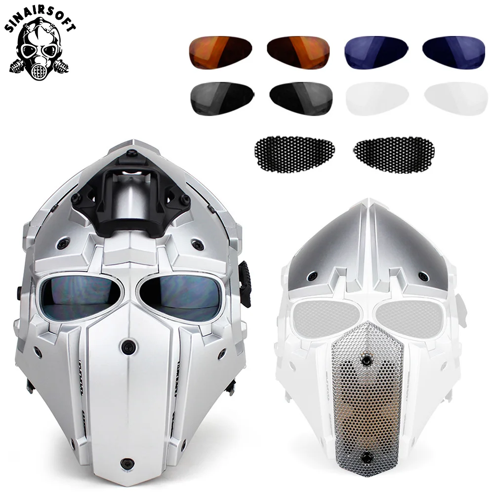 Tactical Airsoft Mask Helmet