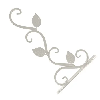 

Plant Hanger Bracket Flower Basket Wall Hanging Hooks for Indoor Outdoor Plants Metal Hanging Flower Stand Decoration
