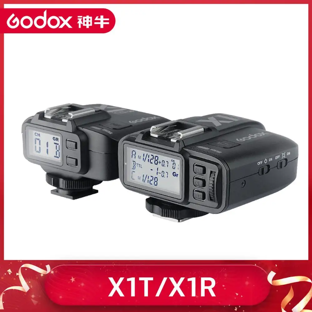 Godox X1t X1 комплект ttl 2,4G беспроводной триггерный передатчик вспышки приемник для Canon для Nikon для sony TT685 V860 II Вспышка speedlite