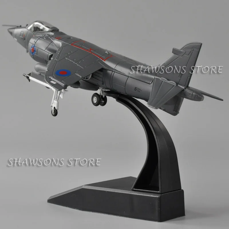 1: 72 Масштаб литья под давлением военная модель игрушки Sea Harrier FRS MK I реактивный истребитель миниатюрный самолет Реплика коллекция