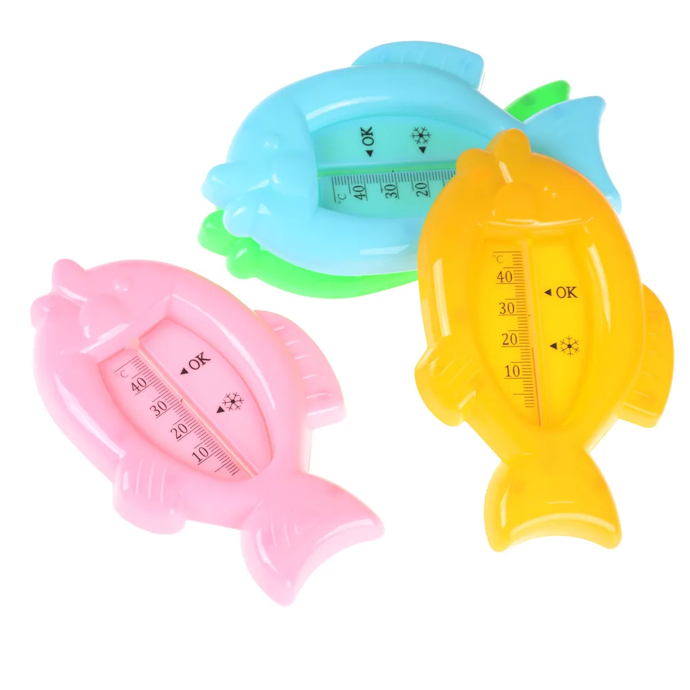 Termómetro de baño para bebés, medidor de temperatura del agua de peces pequeños para recién nacidos, juguetes de baño, 1 unidad