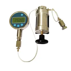Portable Pressure Generator Manual Desktop Gas Micro-pressure Pressure Pump Positive and Negative Vacuum Pressure Source