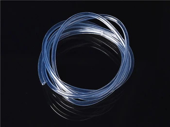 

1 Meter Inkjet printer Solvent transparent preservative ink tube Transparent Silicone Rubber Hose Cleaning nozzle special hose