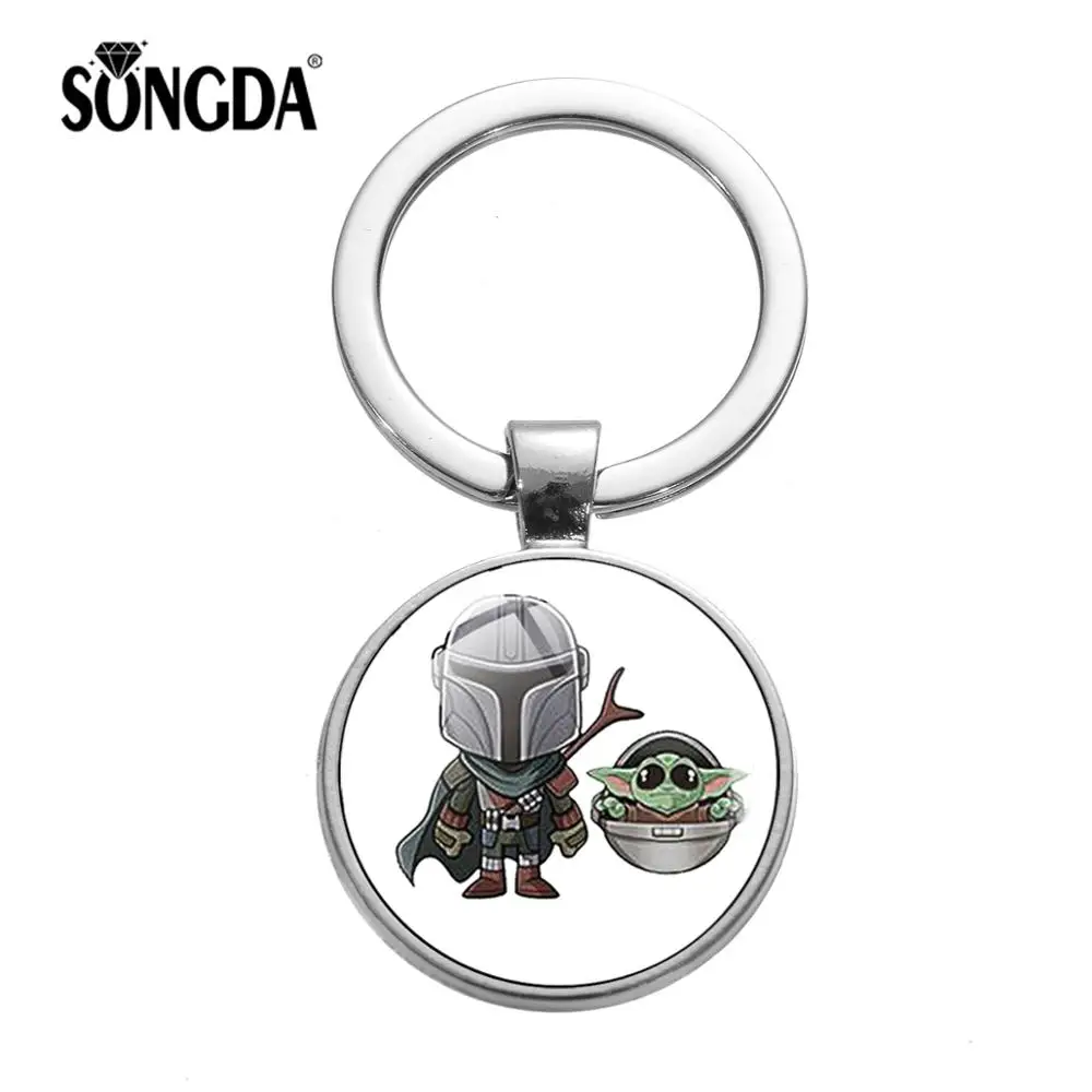 SONGDA Новый мандалорский детский брелок в виде Йоды Милый Мультфильм Йода