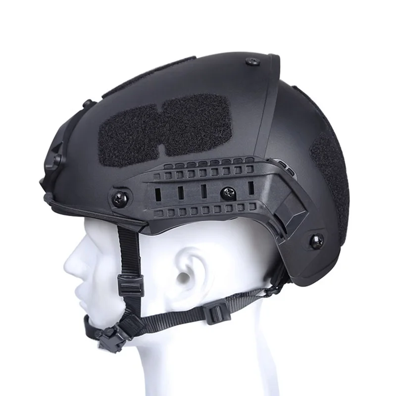 Американский CF Тактический шлем CP шлем для планера Открытый CS Охота езда Защита головы - Цвет: Black
